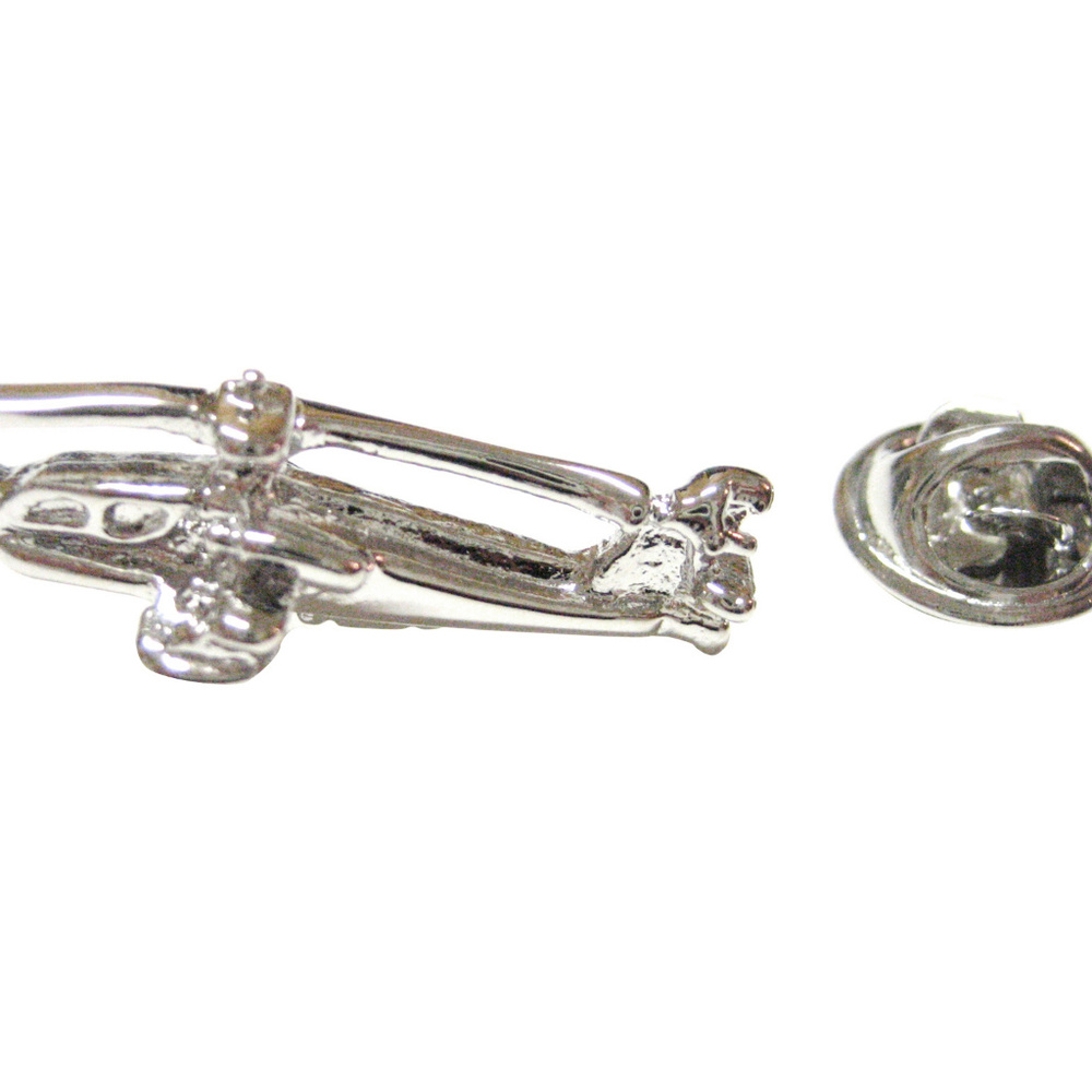 Apache Attack Helicopter Lapel Pin - image 1